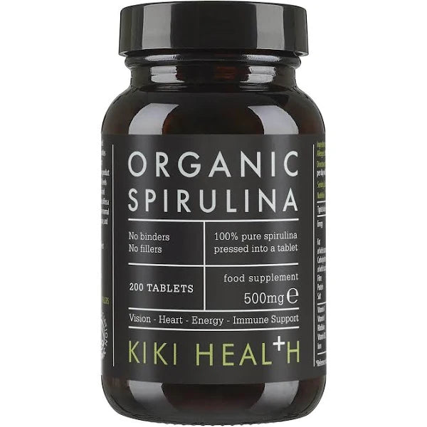 Organic Spirulina Tablets Bottle 