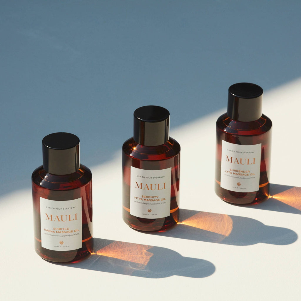 Spirited Kapha Body Oil Trio